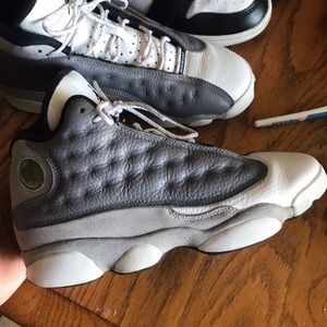 Air Jordan 13 size 7y, atmosphere grey (OBO)